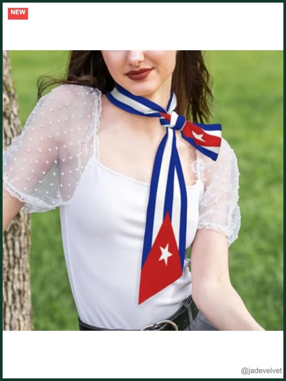 Lightweight Fashion Neck Scarf Satin Head Scarf for Sleeping Handbag Accessory